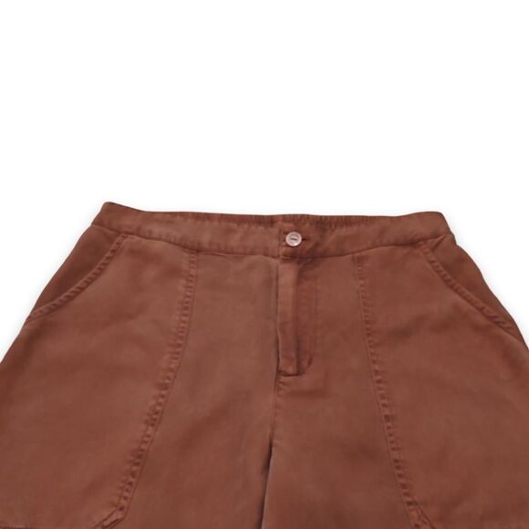 Young Fabulous & Broke Leather Pigment Tencel Ankle Cropped Trouser Joggers US S - Picture 3 of 10